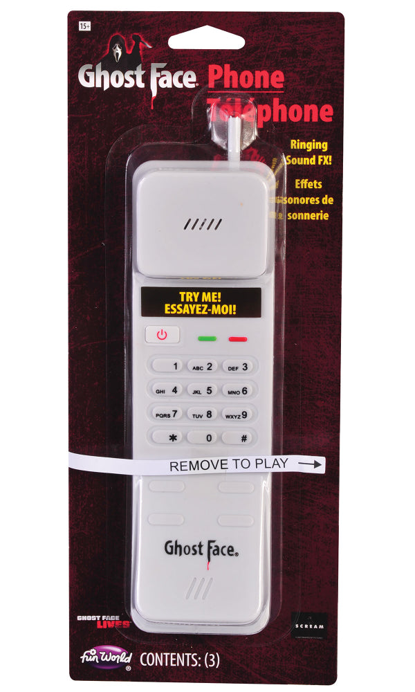 Scream GhostFace Retro Phone