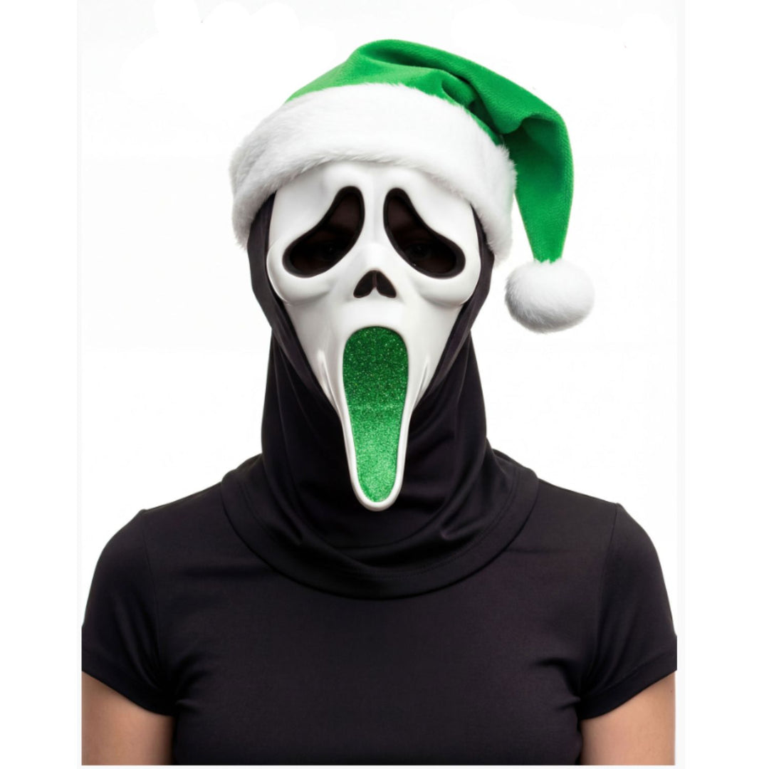 GhostFace Scream Glitter Elf Mask