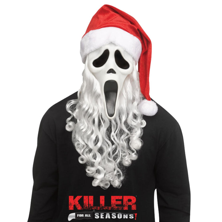 GhostFace Scream Santa Halloween Horror Mask