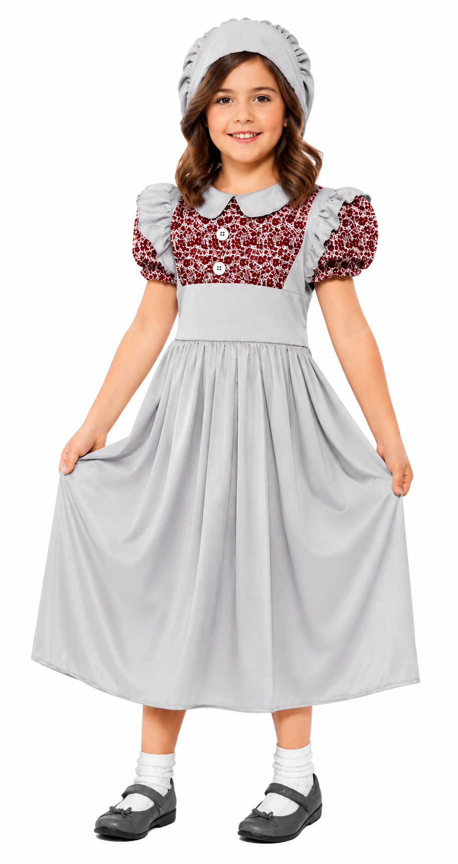 Victorian Schoolgril Girls Fancy Dress Costume