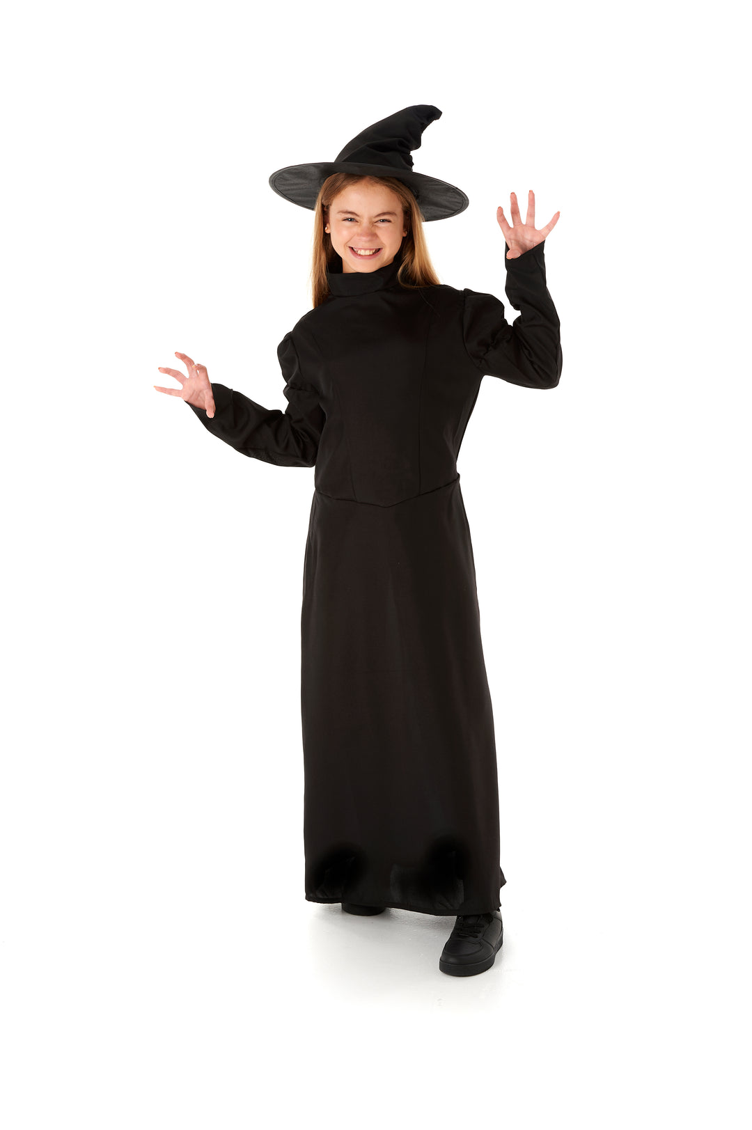 Girls Wicked Witch Halloween Fancy Dress Costume