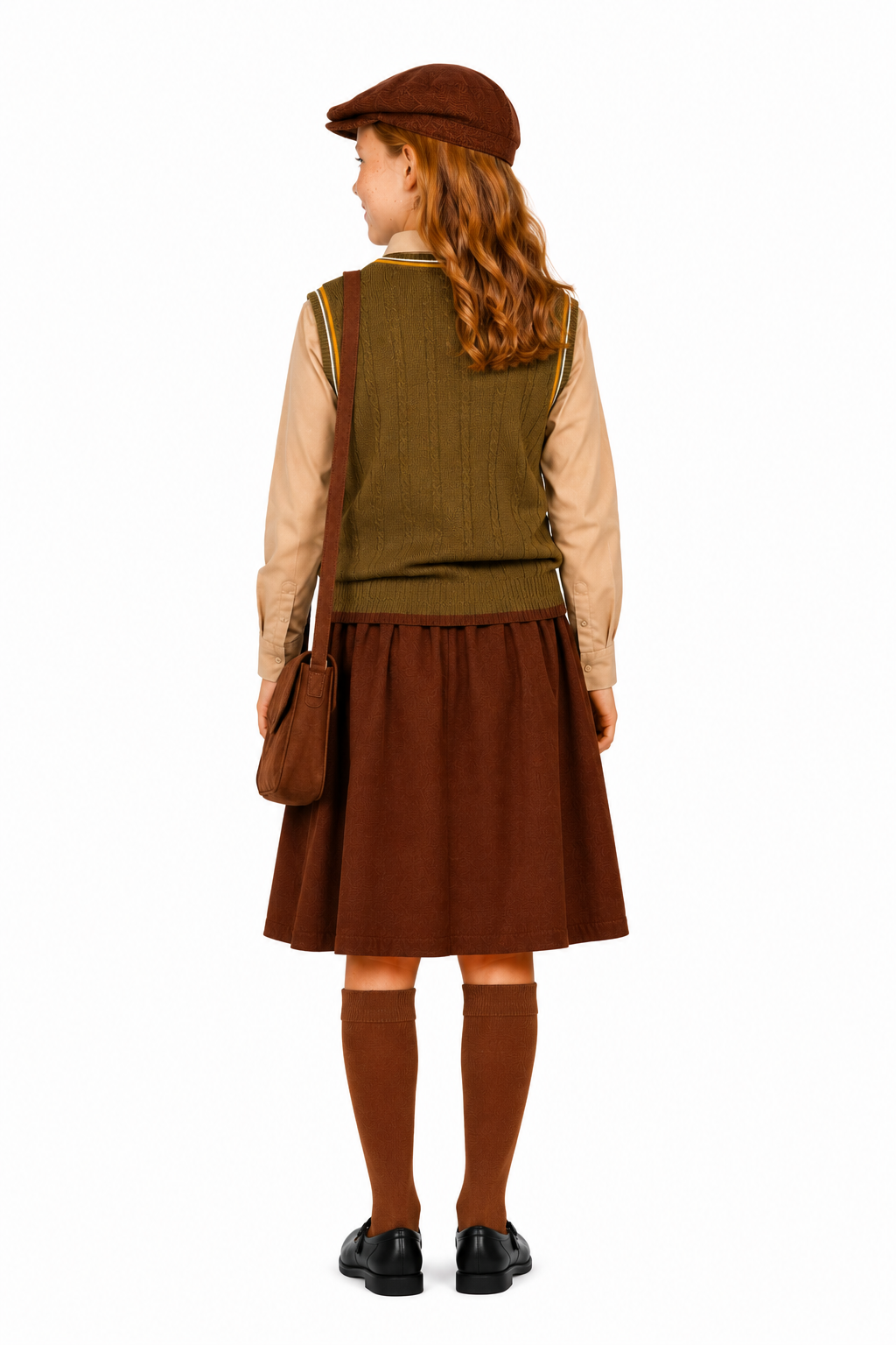 Girls Evacuee 1940s Historical Kids Fancy Dress costume