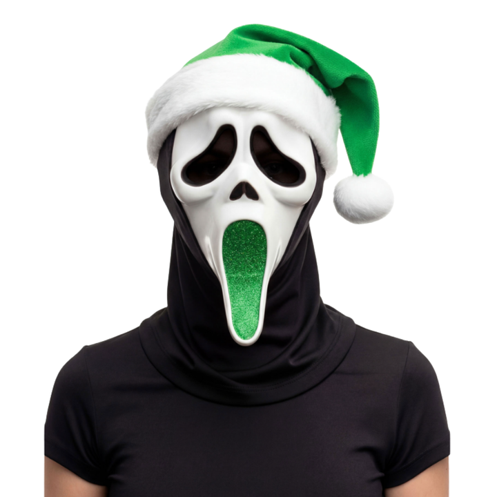 GhostFace Scream Glitter Elf Mask
