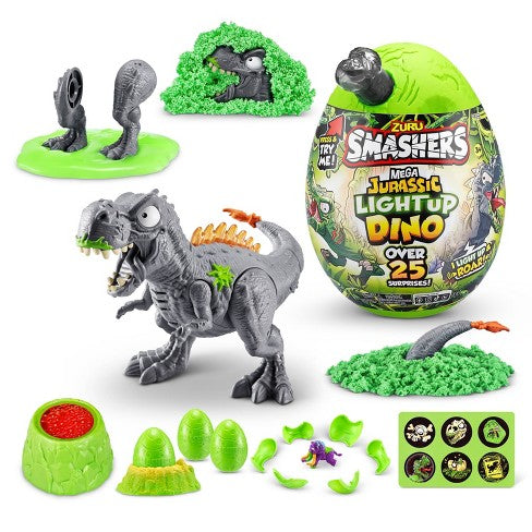Smashers Mega Jurassic Light Up Dino Egg