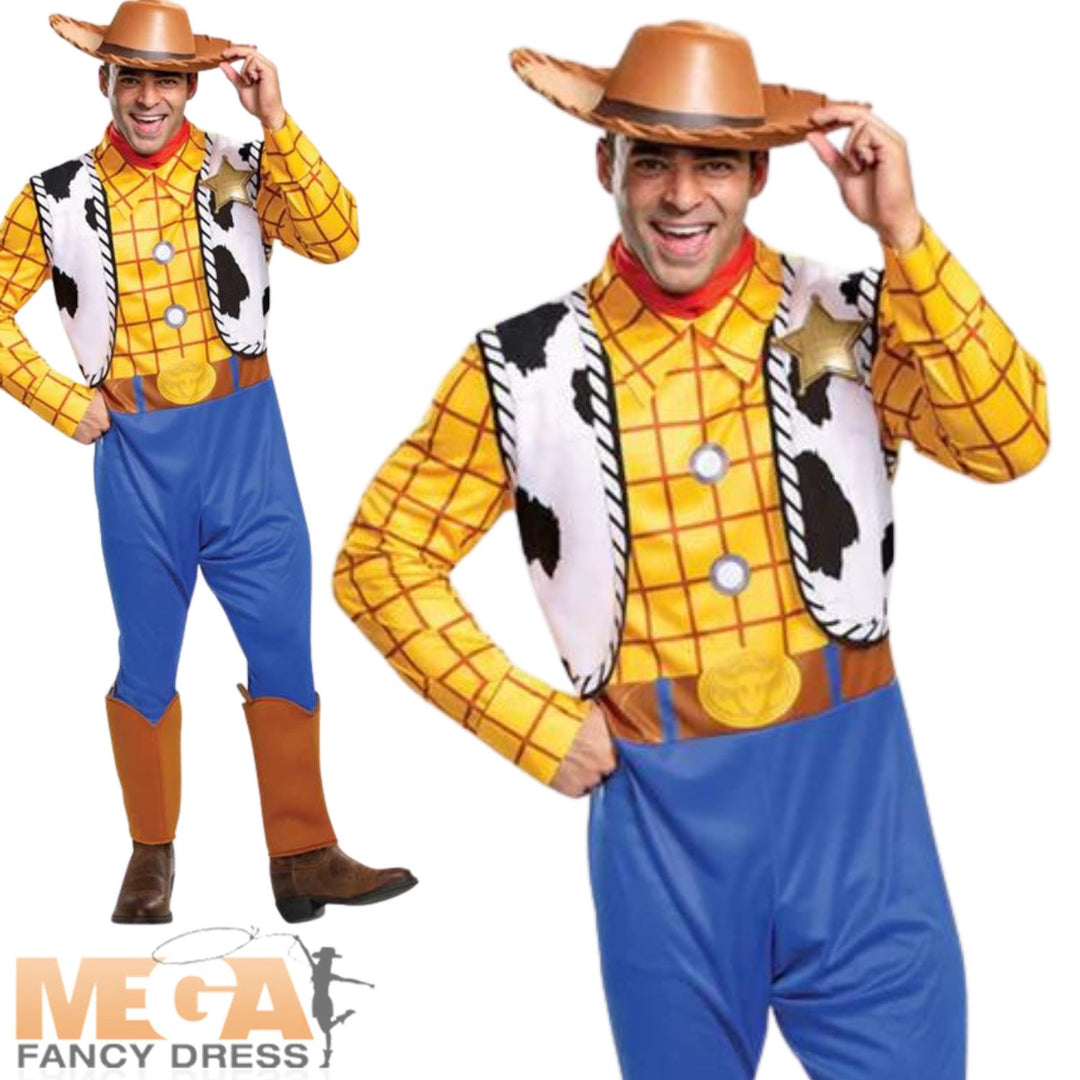 Officially Licensed Toy Story 4 Woody Costume for Men