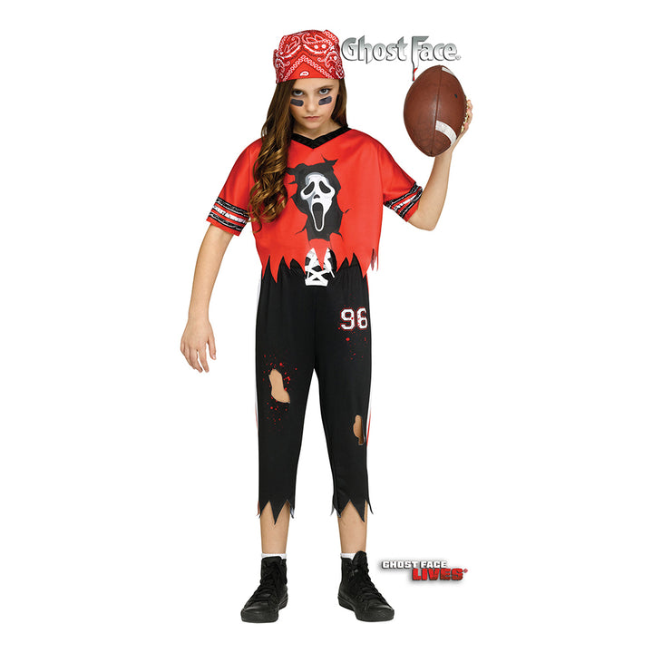 Officially Licensed GhostFace Field of Screams Girls Halloween Costume