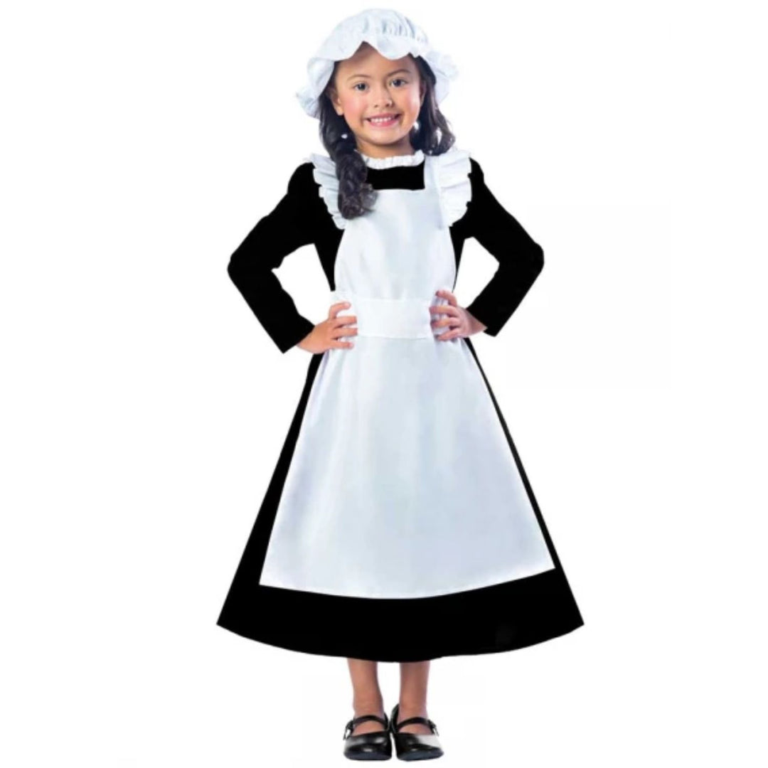 Girls Victorian Kids Historical Book Day Fancy Dress Costume