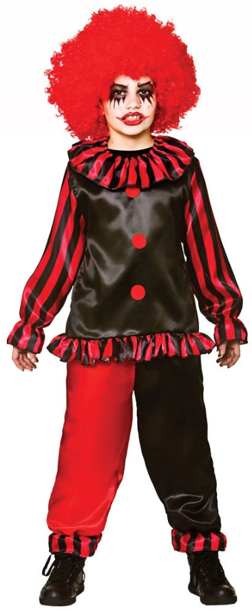 Boys Evil Clown Halloween Costume