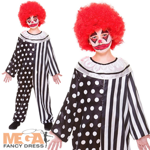 Boys Kreepy Klown Halloween Costume