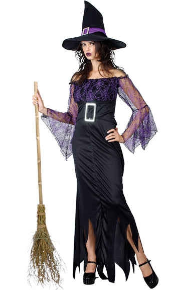 Ladies Halloween Mystical Witch Costume