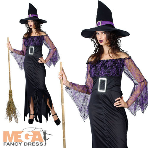 Ladies Halloween Mystical Witch Costume