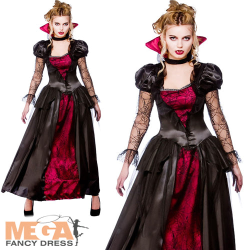Ladies Halloween Deluxe Vampire Queen Costume