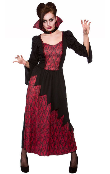 Ladies Halloween Vicious Vampire Costume