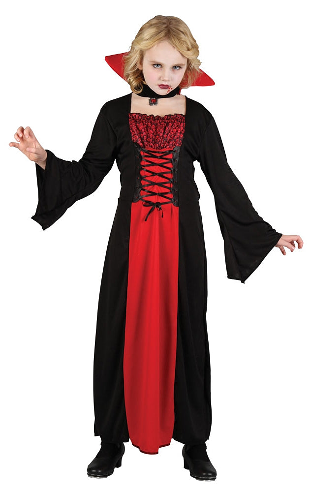 Nighttime Royalty Princess Vampira Bloodsucker Costume