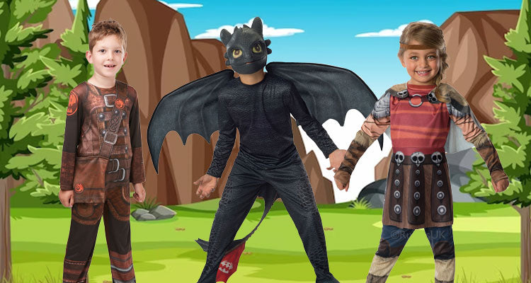 How To Train your Dragon Costumes | Toothless Outfits | Mega Fancy