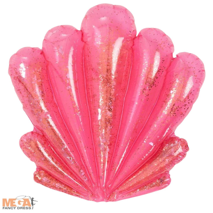 Pink Inflatable Shell Hawaiian Costume Accessory