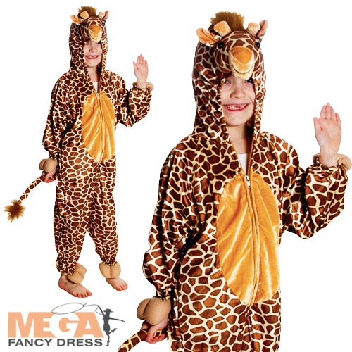 Kids Giraffe Zoo Animal Book Week Costume