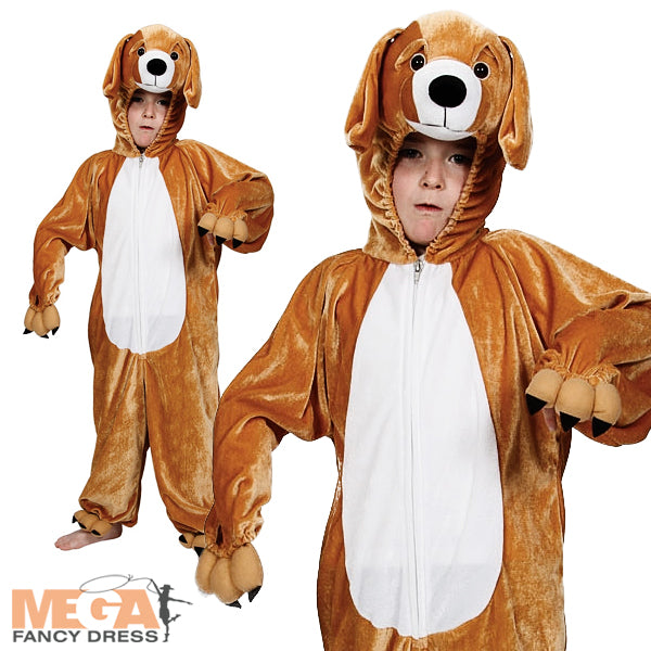 Kids Puppy Dog Pet Animal World Book Day Costume