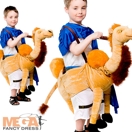 Kids Ride on Camel Christmas Nativity Fancy Dress Costume