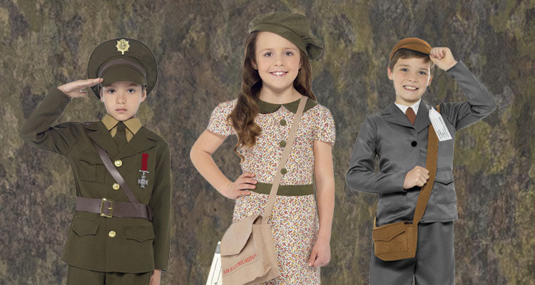 Evacuee costume outlet asda