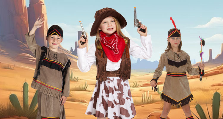 Cowboy dress for clearance kids