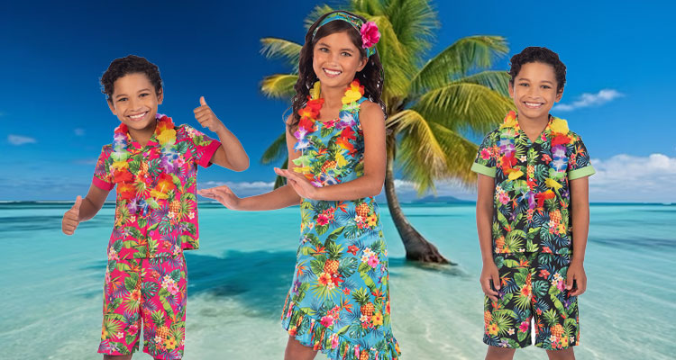 Hawaiian costume for girl best sale