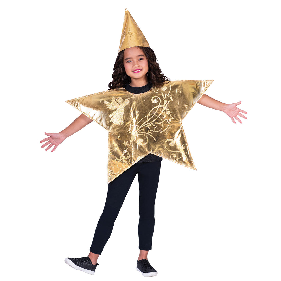 Christmas Star Costume for Kids Holiday Outfit