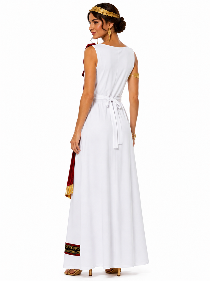 Ladies Roman Empress Fancy Dress Costume