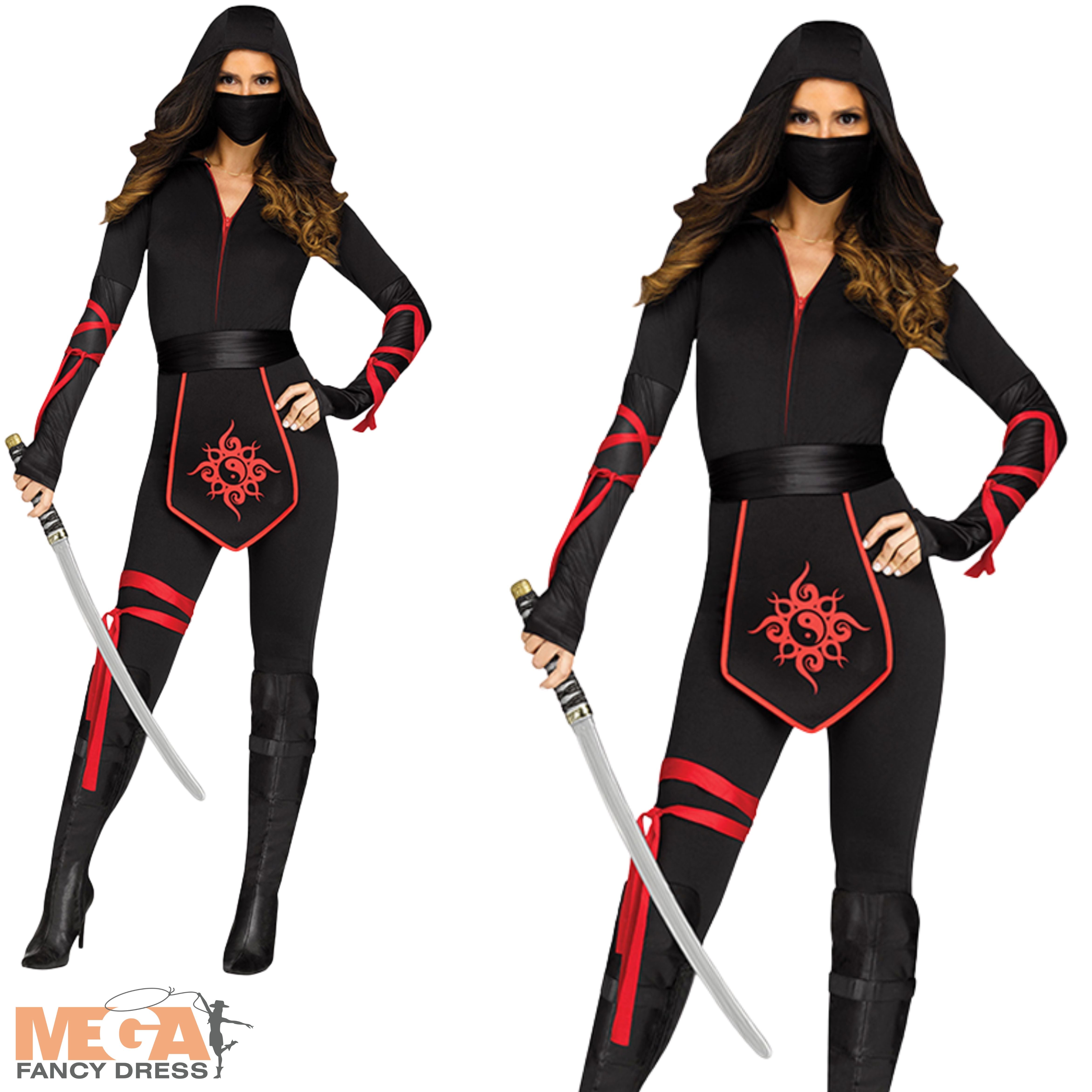 Ninja Master Erwachsenen-Kostüm – Cooles Fancy-Dress-Outfit Für Partys & Verkleidungen