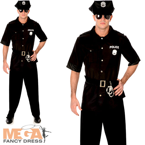 American Cop Mens Costume