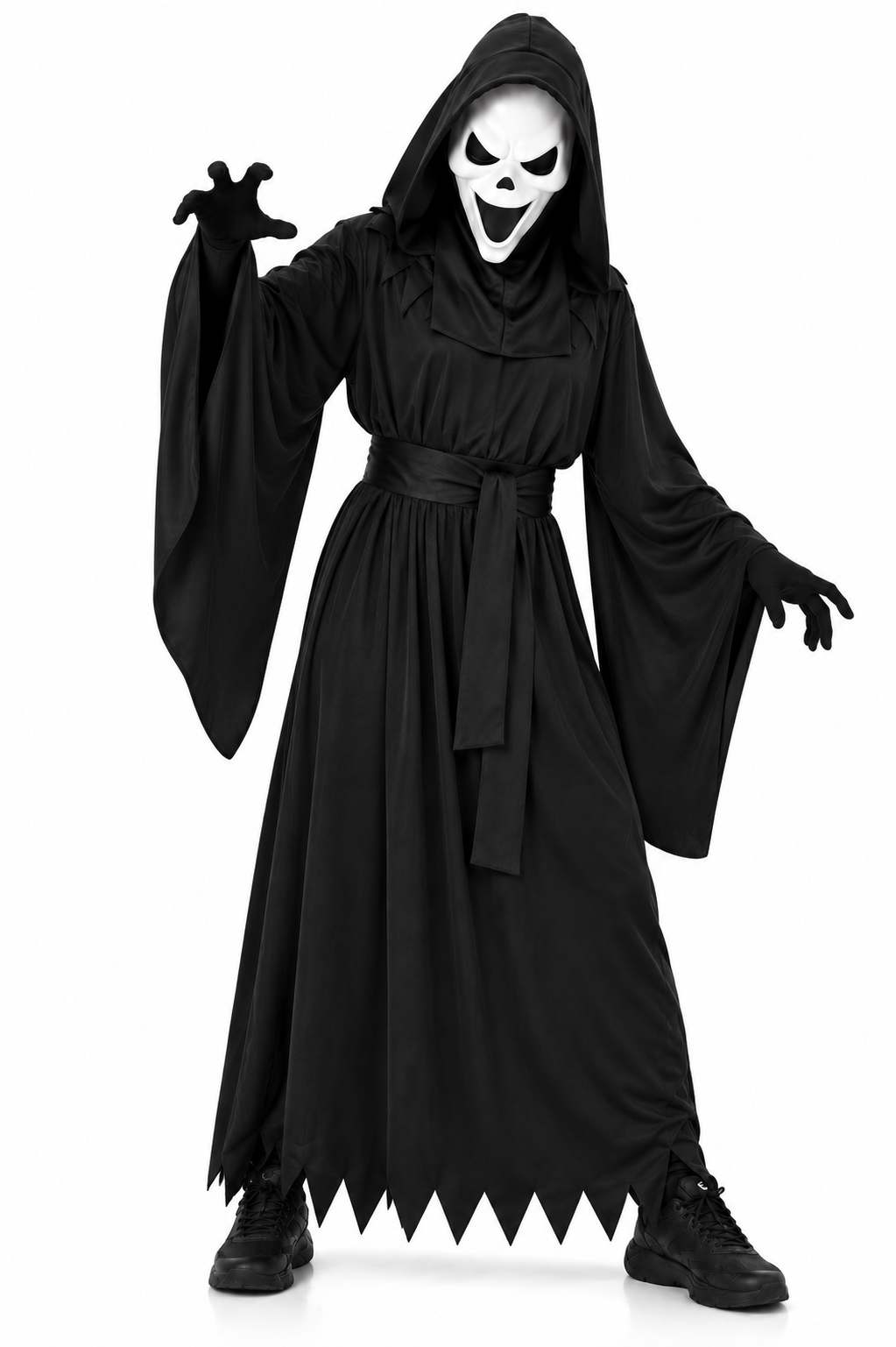 Mens Howling Reaper Halloween Fancy Dress Costume