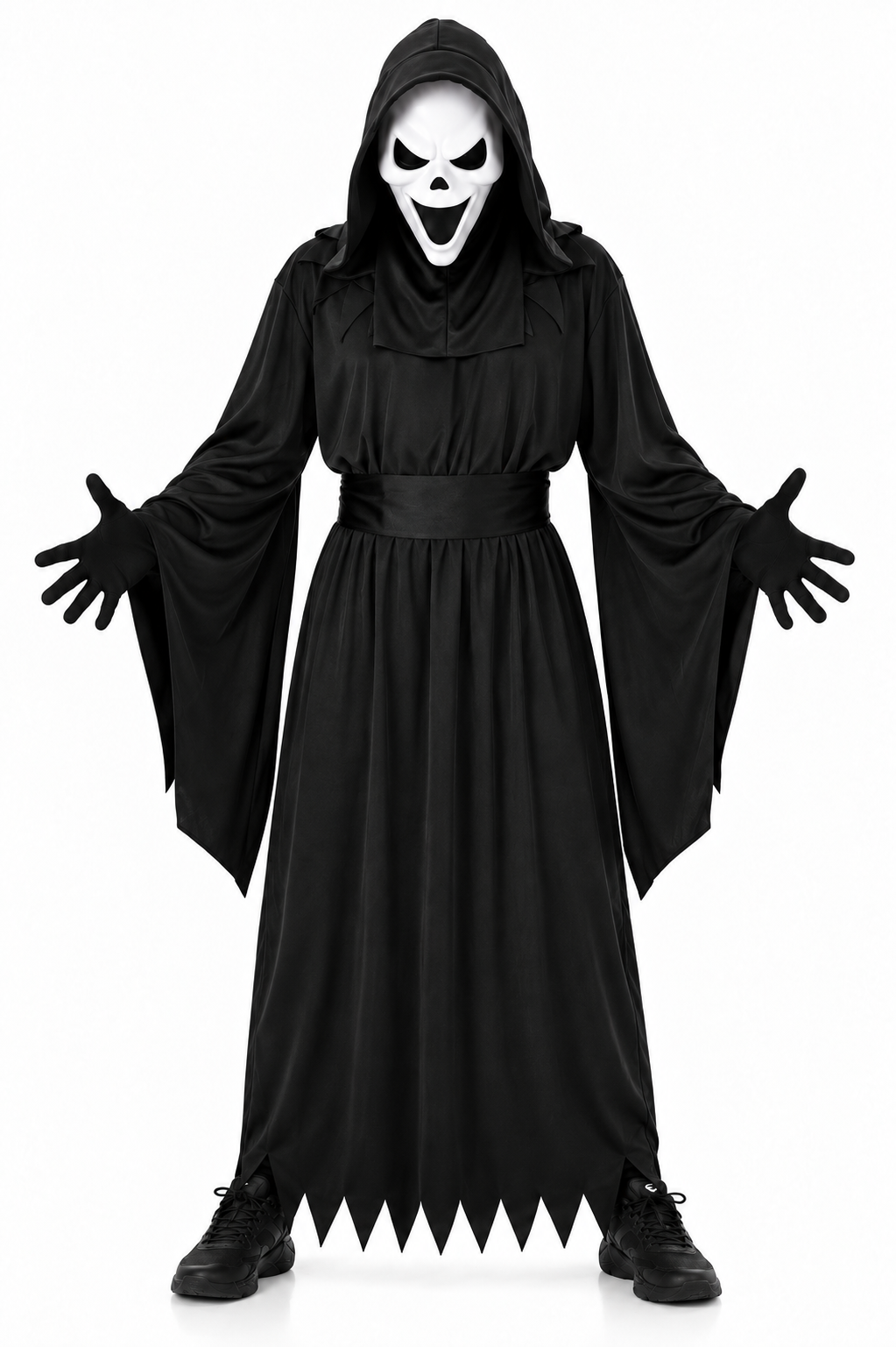 Mens Howling Reaper Halloween Fancy Dress Costume