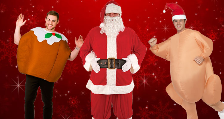 Shop Men's Christmas Fancy Dress Costumes | Mega Fancy Dress Mega Fancy Dress UK Shop Men's Christmas Fancy Dress Costumes | Mega Fancy Dress Mega Fancy Dress UK