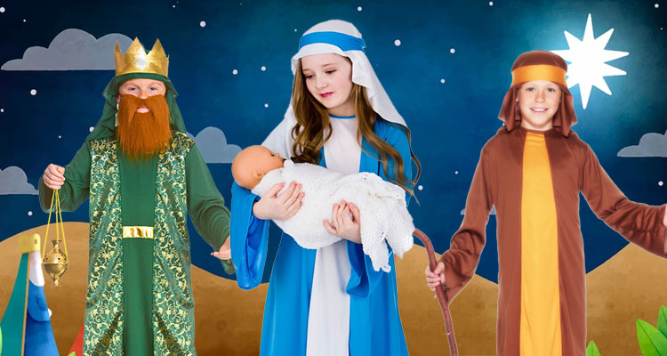 Baby nativity shop costumes