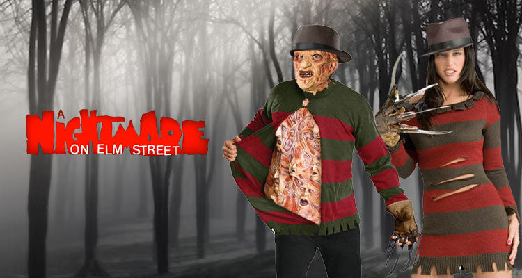 Nightmare on Elm Street Halloween Costumes Mega Fancy Dress Mega Fancy Dress UK