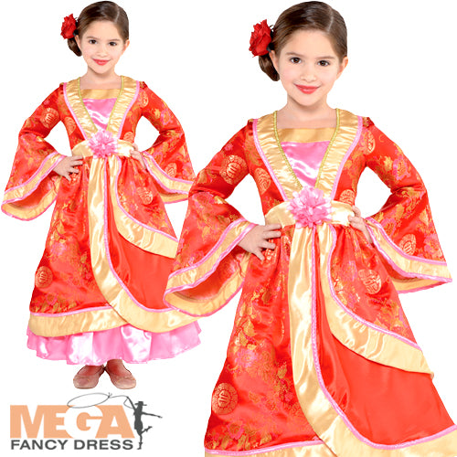 Sassy Samurai Girls Costume