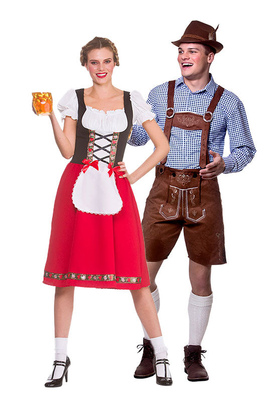Traditional Oktoberfest Couples Costume