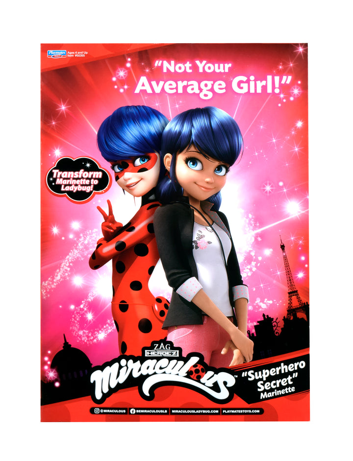 Miraculous Superhero Secret Fashion Doll