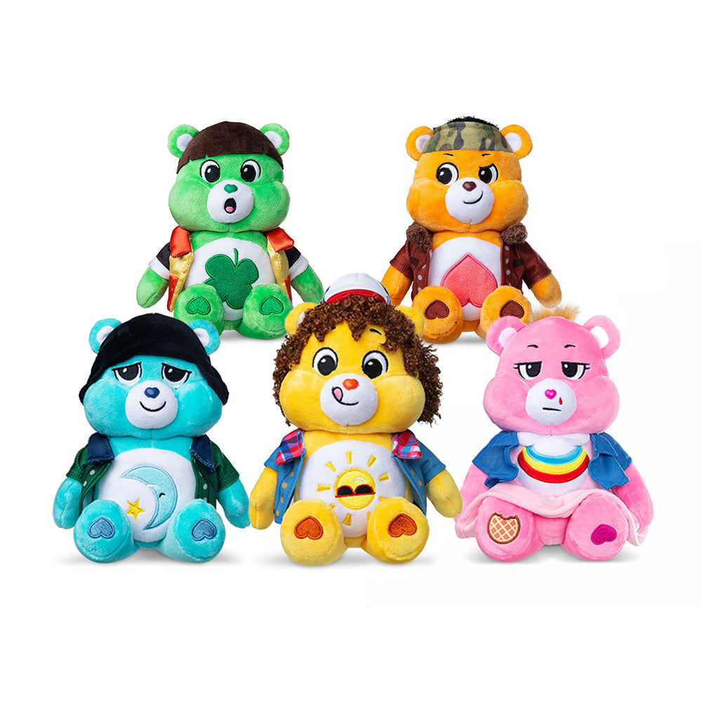 22cm Care Bears x Stranger Things 5 Pack Bundle