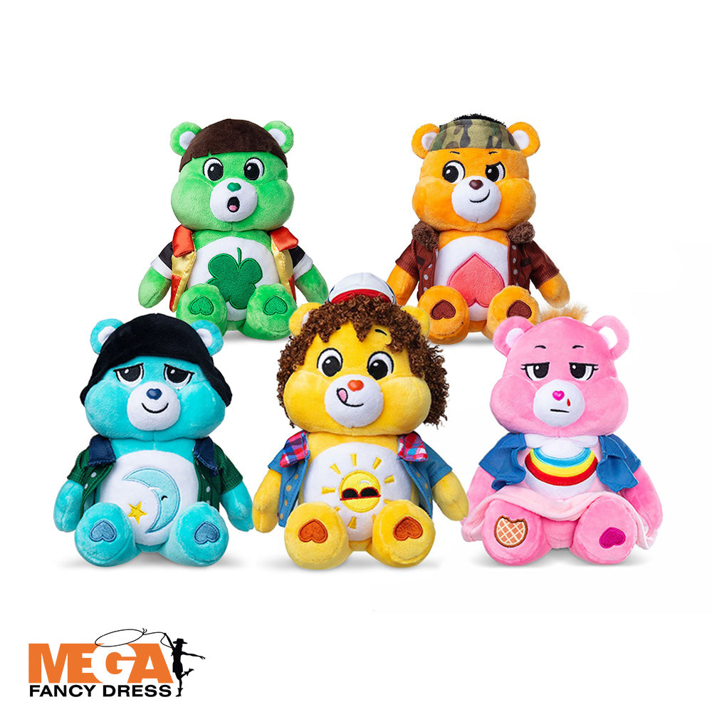 22cm Care Bears x Stranger Things 5 Pack Bundle