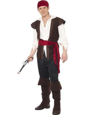Pirate Costume Mens Medium
