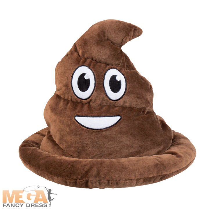 Poo Emoji Hat Novelty Costume Accessory