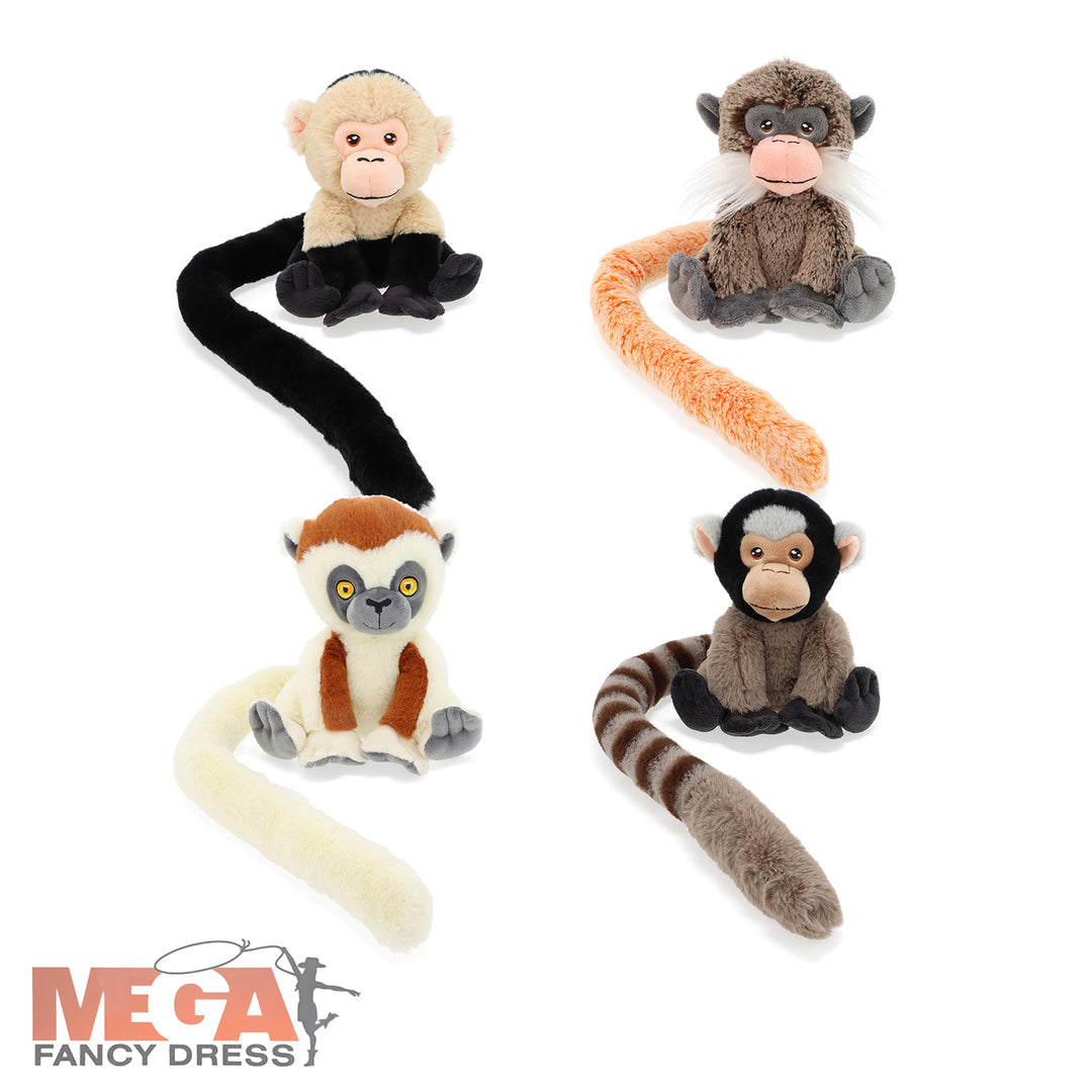 18cm Soft Monkey Tails Plush Toy