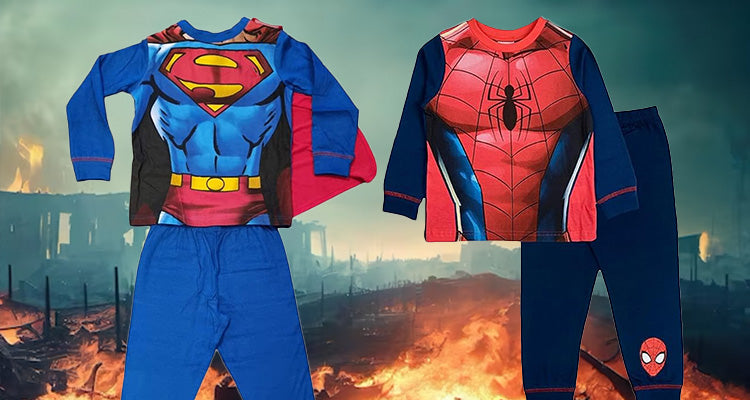 Superhero discount pyjamas adults