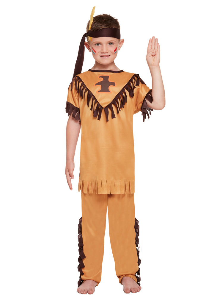 American Indian Boys Native Heritage Costume