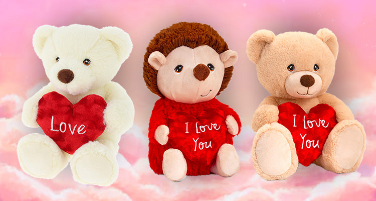 Valentines hot sale soft toys