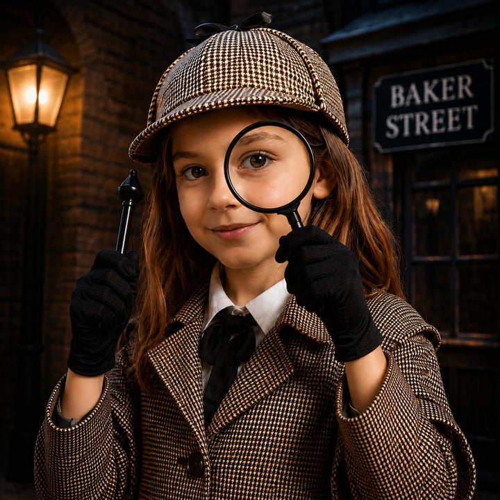 Kids Black Gloves