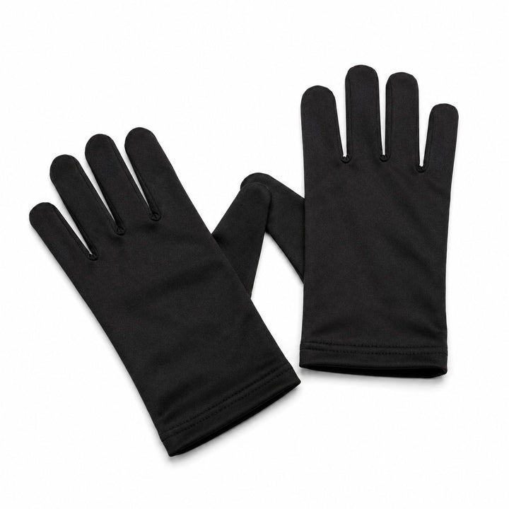 Kids Black Gloves