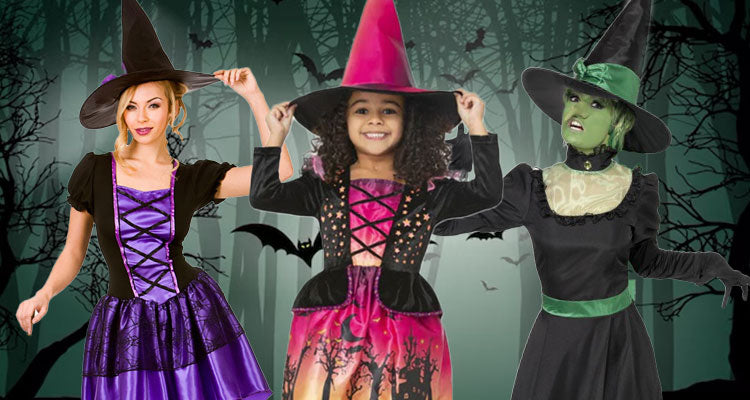 Boy deals witch costume