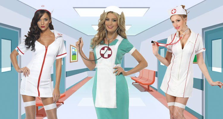 R-6180, Retro Nurse Costume By Roma